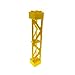 Produktbild 1 x Lego System Stütze gelb 2x2x10 Säule Pfeiler Träger Pillar Girder Triangular Vertical - Type 3 Construction 7775 7633 58827