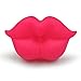 Produktbild GailMontan Food Grade Silicone Baby Pacifier Lip Mouth Shape Infant Toddler Baby Soother - Bright red