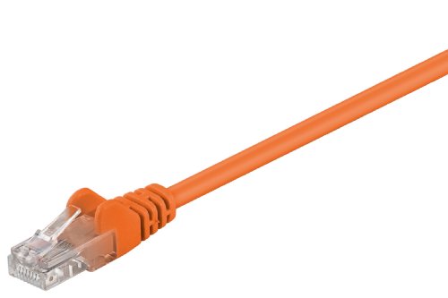 Patchkabel 20m orange, CAT5e Ethernet LAN Gigabit Netzwerkkabel Patch Kabel