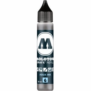 Preisvergleich Produktbild Molotow Nachfülltinte Aqua für Pump Softliner 30ml neutralgrau 01