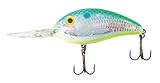  Bomber Fat Free dedal - Señuelo de Pesca (Chartreuse Blues, 2 3/8-inch, 6.09-cm), Dance\'s Citrus Shad, 2 3/8-Inch, 6.09-cm