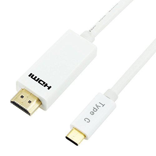 USB 3.1 Typ C Männlich Thunderbolt 3 Kompatibel zu HDMI Stecker 4K Kabel für MacBook Pro, ChromeBook Pixel und mehr ( Size : 3 Meters ) - 2