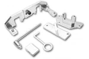 CASTEX Herramienta de Ajuste de Motor Juego de Calado de distribución Herramienta Bloqueo Compatible con Citroen con Peugeot con DS con Opel 1.0 EB2 1.2 Vti Vti (VVT) / GDI PureTech - Made in EU