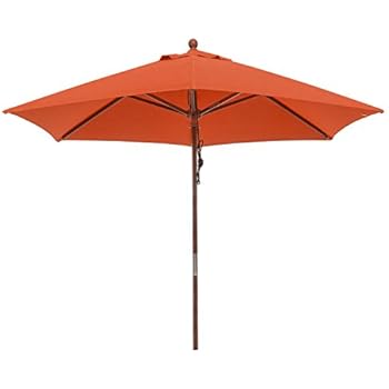 Amazon.de: Großer Sonnenschirm "Sunshine" ø 240cm ( 2, 4 Meter