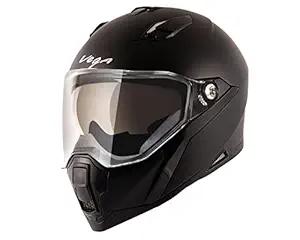 Vega Storm Dull Black Helmet-L