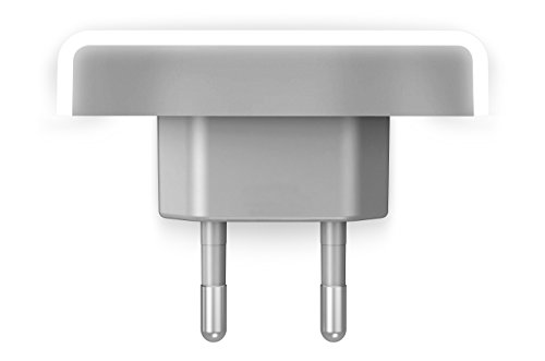 Steinel Nachtlicht TurnMe Light mit Dämmerungsautomatik, 3000 K warm-weißes Licht, zwei Helligkeitsstufen, Max. 0,4 Watt, ideal für die nächtliche Beleuchtung von Fluren und Kinderzimmern, 006501 - 3