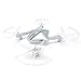 Produktbild Ocamo JJRC h44wh zusammenklappbar Flugzeuge HD Kamera mit Live Übertragung und Beauty Modus 1-Tasten Return Höhe Kontrolle kompatibel mit iOS und Android Silver (Export Version)