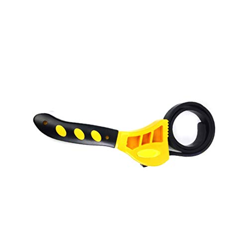 Preisvergleich Produktbild Swiftswan Multifunktionale Gummi Gürtel Schraubenschlüssel Einstellbare Flaschenöffner Auto Ölfilter Auto Reparatur Spanner Handwerkzeuge Set