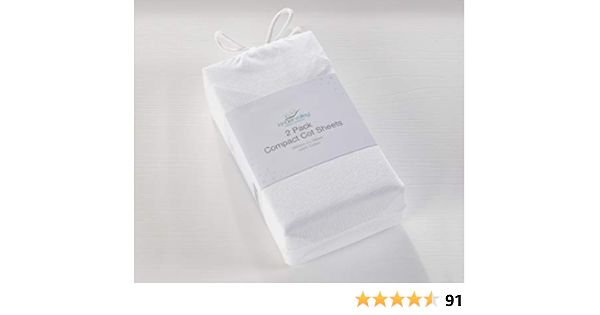 compact cot sheets