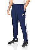 Konische fit adidas Herren TIRO19 WOV PNT Sport Trousers, Dark Blue/White, 2XL
