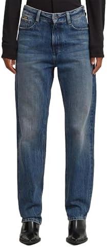 G-STAR Iggie Straight Wmn, Blu (Worn in Mountain Dusk D27704-d499-g817), 25W x 28L