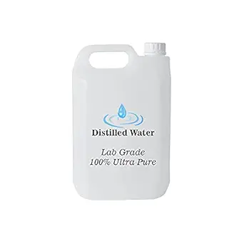Distilled Water for Battery, Inverter, Laboratory, Steam Appliances (5 Ltr.)