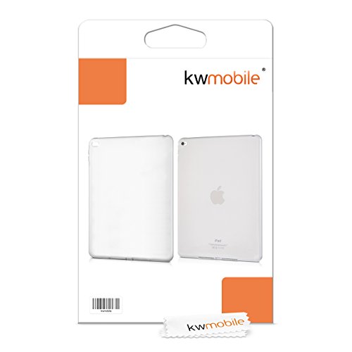 kwmobile Hülle für Apple iPad Air 2 – Case Handy Schutzhülle TPU Silikon für Tablet – Backcover Cover klar Matt Transparent - 6