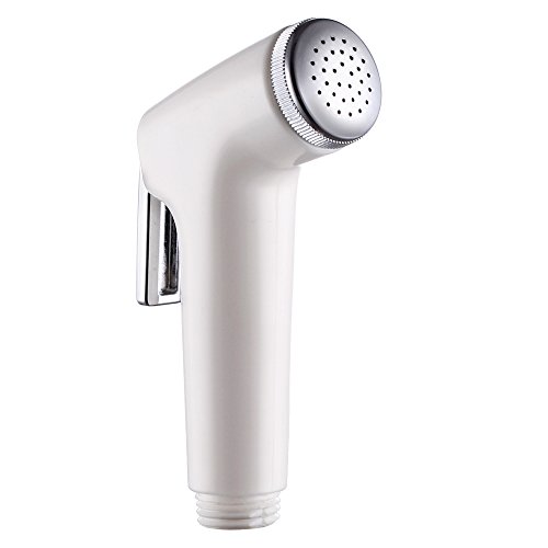 KES Toilet Hand Held Bidet Shattaf Cloth Diaper Sprayer, White Color, P915-10
