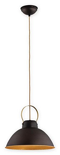 Preisvergleich Produktbild Pendelleuchten Ajla Rost Wenge + Gold LEMIR / O2375 W1 RWZ