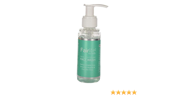 fairlite cream face wash
