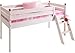 Produktbild Silenta Kinderbett Hochbett Comtesse 70x160cm mit Rost Kiefer Massivholz aus nachhaltiger Waldwirtschaft