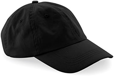 Beechfield Low Profile 6 Panel Dad Cap (O/S, Black)