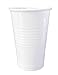 Produktbild Trinkbecher weiß plastik Automatenbecher 0,2l Einwegbecher (100 Stück)
