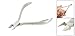 SODIAL(R) Stainless Steel Cuticle Nipper Cutter Nail Art Clipper