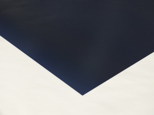 Selbstklebende Tafelfolie | Markerfolie in versch. Größen & Farben ab 14,90 € | Whiteboardfolie Boardmarkerfolie | inkl. 2 Stück Kreide | Wandfolie Blau (120×80 cm) - 4