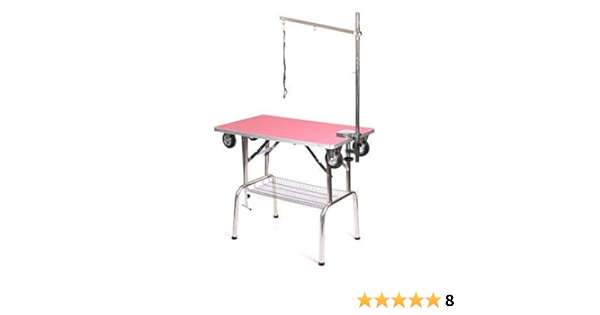 mobile dog grooming table