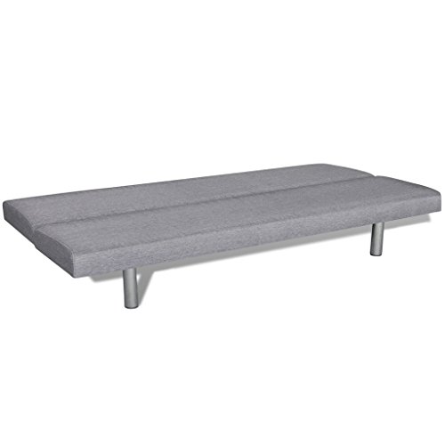 vidaXL Sofa Bettsofa Stoffsofa Schlafsofa Loungesofa Couch Bett Sofabett verstellbar - 3