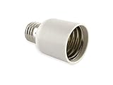 Adapter E27 - E40 ADAPTER E27 - E40 Nackte Lampe LED und fluoreszierend Lampe Fassung Sockel Konverter Adapter, Edison-Schraube, groß