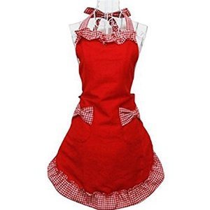 Nuevo Azul Alice's del país de las maravillas Lolita SIRVIENTA Cosplay trajes de disfraces de delantal Tamaño libre rosso