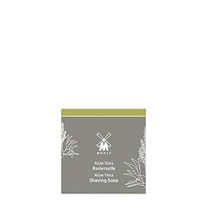 M MÜHLE MÜHLE Shave Care Aloe Vera Shaving Soap, 65 g, Aloe Vera. - Image 2