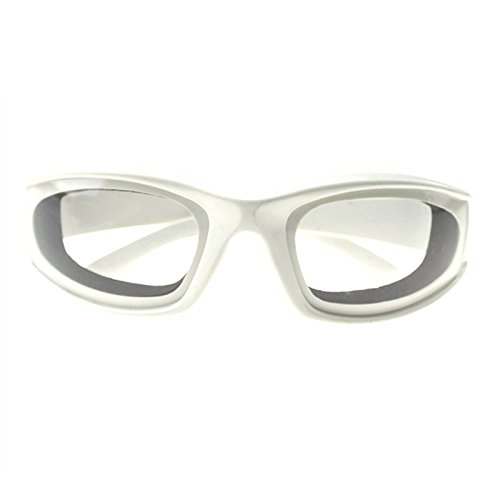 Blue Vessel Sonnenbrille Brille Küche Brille Schutzbrille Zwiebelbrille (Weiß)