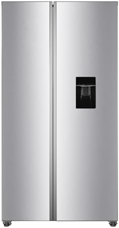 PKM SBS288-151EIXWD Side by Side Frigorifero | Design Inox | Raffreddamento da 288 litri | Raffreddamento da 151 litri | 39dB | NoFrost | Distributore di acqua | 286kWh | Display | indipendente