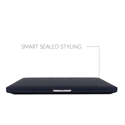Macbook 13 Hülle, Snugg Apple Macbook 13 Hülle Case Tasche [Deluxe Satin Touch] Ultra Slim – Schwarz - 6