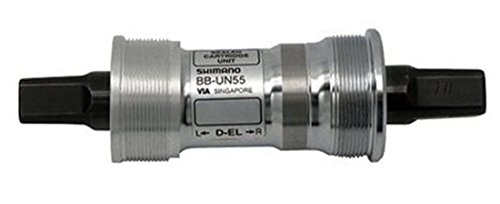 Shimano Innenlager UN55 BB - Silber Silber und Schwarz 73 x