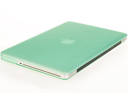 YGJ® Rubberized Hard Case Cover for Apple Macbook Pro 13″ A1278 Macbook Pro 13-inch 13″ (A1278/with or without Thunderbolt) Matte Frosted Hard Case – Green - 8