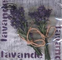 Preisvergleich Produktbild 20 Servietten, Lavendel, Neuheit, 33x33cm