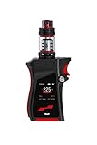 dampfer shop bern  Smok Mag Kit - 225W Mod mit 2ml TFV12 Prince Tank - 100% Authentisch von Premier Vaping (Schwarz/Rot)