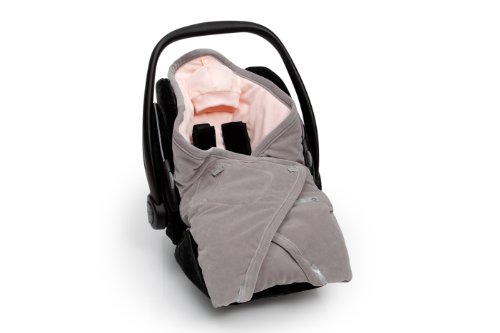 Baby Boum Biside 392VELVT41VU Wrap Around Blanket Velvet 41 Sweet Grizou