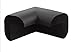 Accmart(TM) Multifunction Baby Kids Table Desk Corner Edge Protector Guard Furniture Sharp Corner Safety Bumper Black(Pack of 4)