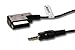 Produktbild vhbw AUX Verbindungskabel für Mercedes Benz C-Klasse, CLS-Klasse ab BJ 2010, E-Klasse, M-Klasse, R-Klasse, S-Klasse ersetzt Mercedes Benz A0018279204