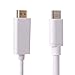Produktbild Adapterkabel 1,8 m High Speed Typ C auf HDMI Video Audio Adapter Konverter Kabel für MacBook Samsung Handys Projektoren Zubehör weiß