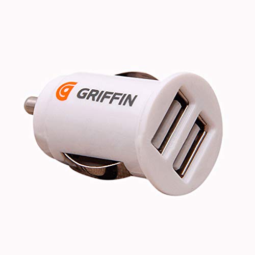 Dual USB Car Charger, Flush Fit Dual Port USB Car Charger with 24W/4.8A Output for iPhone Xs/Max/XR, iPad Pro/Mini, Samsung Galaxy Note9 and More