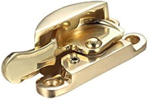 Fulton & Bray Fitch Fastener Locking - Polished Brass