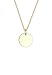 Produktbild Elli Premium Damen-Kette mit Anhänger Kreis 585 Gelbgold 45 cm-0108730516_45