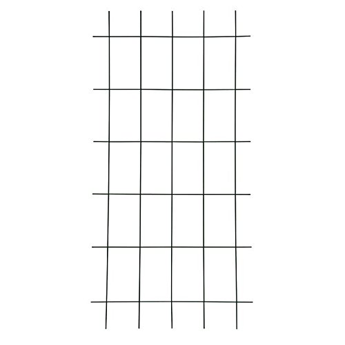 Preisvergleich Produktbild Gitterspalier Rankhilfe Pflanzgitter 150x75cm braun inkl. Dübel Schrauben
