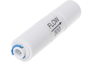 JACAR Valvula de Retencion para Equipos de Osmosis Inversa 5 Etapas de 300 PSI Compatible con todos los Equipos de Osmosis no Compactos. Valvula Osmosis de 1/4 para tubo de 6 mm