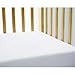Dudu N Girlie Cot Bed Cotton Jersey Fitted Sheets,70x140cm (Pack of 2,White)