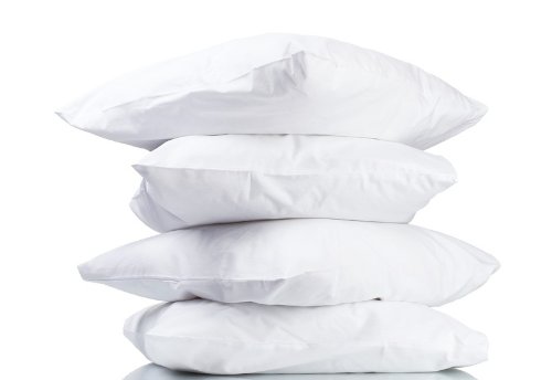 4x Prall gefüllte Couchkissen Füllkissen Federkissen Kissen Dekokissen 50 x 50