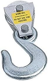 Superwinch2229A Pulley Block 10,000 lb/4536 kg capacity, use with winches having maximum single line capacity of 5,000 lb/2268 kg