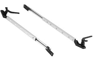 ROADLOISIRS Paire de Compas Baie Parapress Polyplastic - Entraxe : 280 - Droit + Gauche